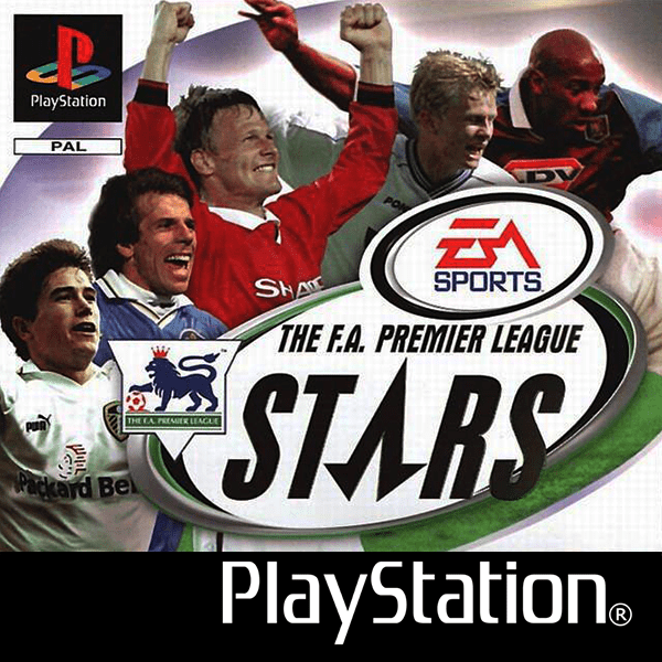 FA Premier League Stars box art for Playstation